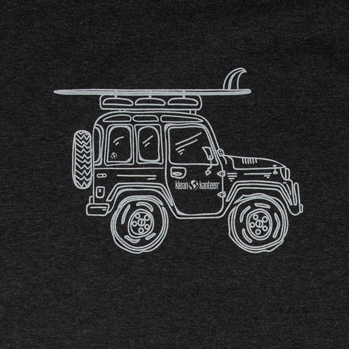 adventure-vehicle-t-shirt-t8 klean_shirt_jeep_front_closeup_lifestyle.jpg